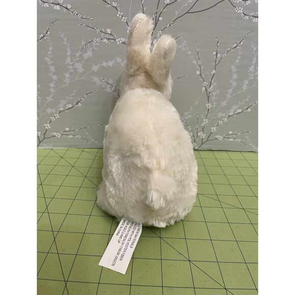 Inter American White Bunny Rabbit Plush Stuffed Animal - Picture 2 of 11
